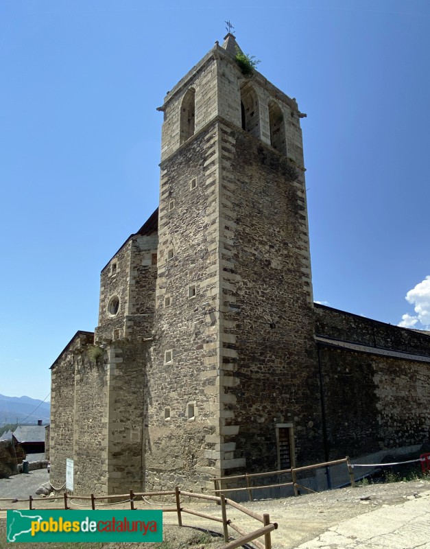 Llívia - Església de la Mare de Déu dels Àngels (Foto: Albert Esteves, 2022) Llívia - Església de la Mare de Déu dels Àngels