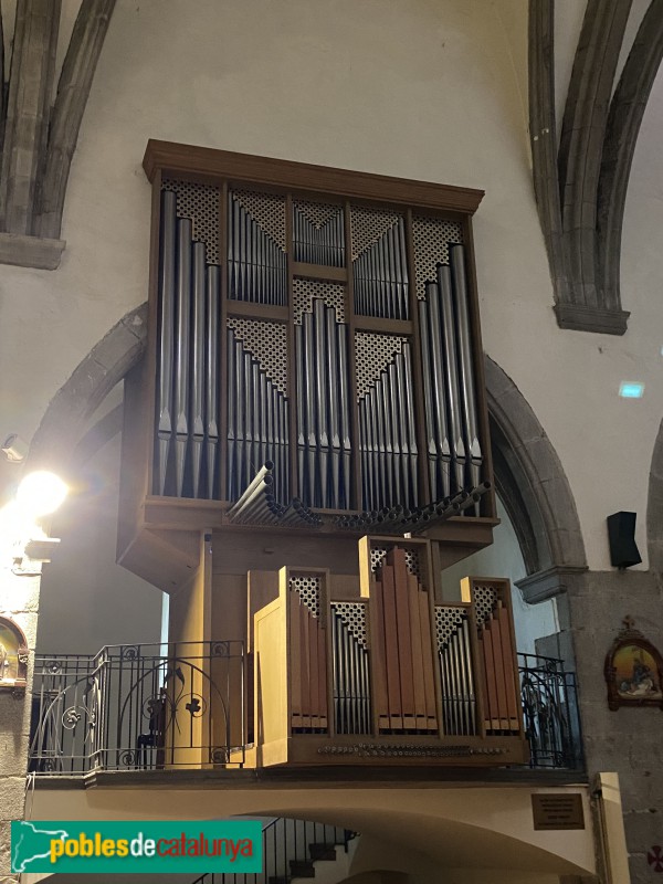 Llívia - Església de la Mare de Déu dels Àngels. Orgue (Foto: Albert Esteves, 2022) Llívia - Església de la Mare de Déu dels Àngels. Orgue
