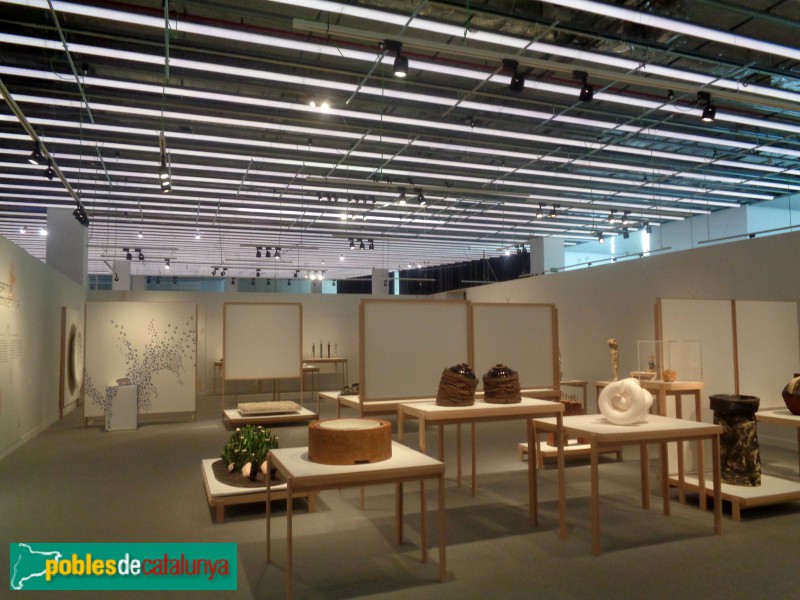 Barcelona - Disseny Hub Barcelona. Sala exposició (Foto: Sergi Suárez, 2022) Barcelona - Disseny Hub Barcelona. Sala exposició