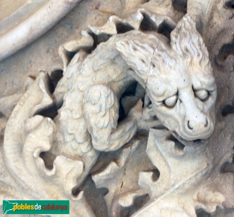 Vic - Casa Costa. Detall (Foto: Albert Esteves, 2022) Vic - Casa Costa. Detall