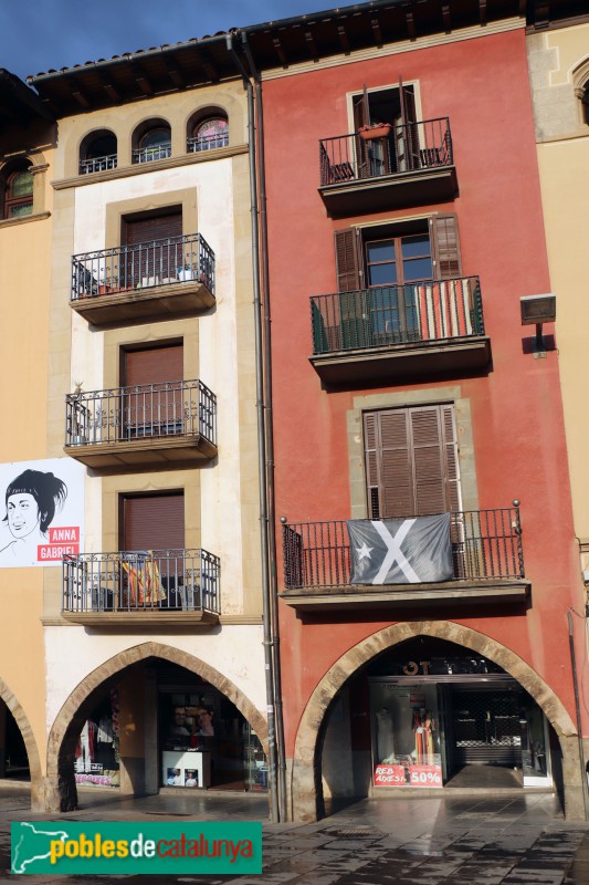 Vic - Plaça Major (Foto: Albert Esteves, 2022) Vic - Plaça Major