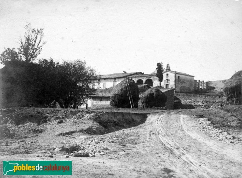 Vic - El Pujolar (Foto: Anònim - Arxiu fotogràfic Centre Excursionista de Catalunya, inicis segle XX) Vic - El Pujolar