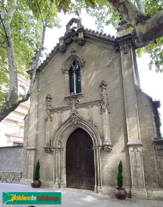 Vic - Capella de Can Ricart (Foto: Albert Esteves, 2022) Vic - Capella de Can Ricart