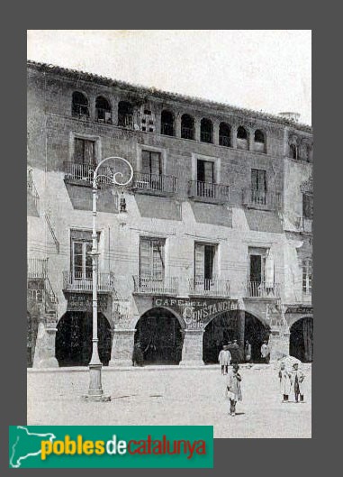 Vic - Casa Costa. Edifici antic. Postal antiga Vic - Casa Costa. Edifici antic. Postal antiga