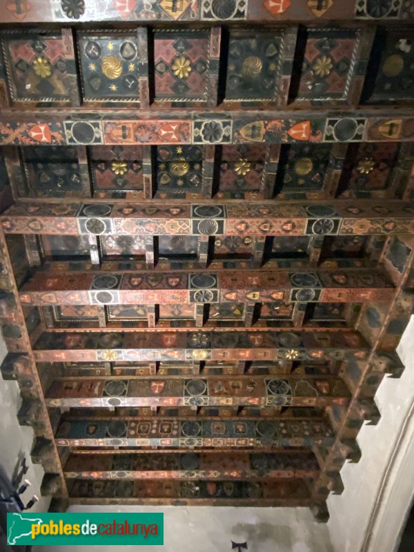 Tarragona - Catedral. Enteixinat de la sagristia (Foto: Albert Esteves, 2022) Tarragona - Catedral. Enteixinat de la sagristia