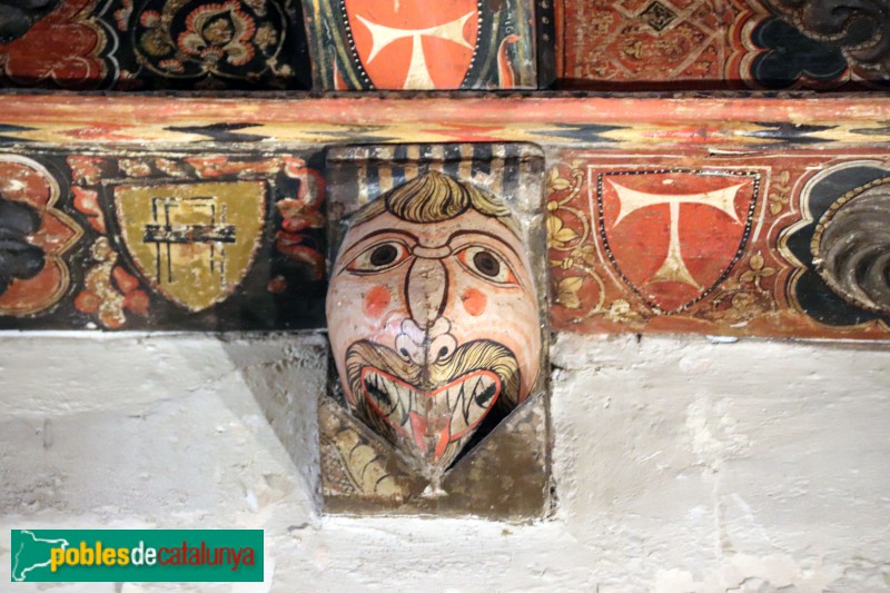 Tarragona - Catedral. Enteixinat de la sagristia (Foto: Albert Esteves, 2022) Tarragona - Catedral. Enteixinat de la sagristia