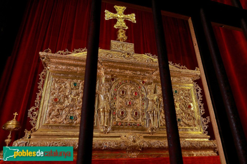Tarragona - Catedral. Urna per al Monument de Dijous Sant (segle XVII) (Foto: José Aguado, 2017) Tarragona - Catedral. Urna per al Monument de Dijous Sant (segle XVII)