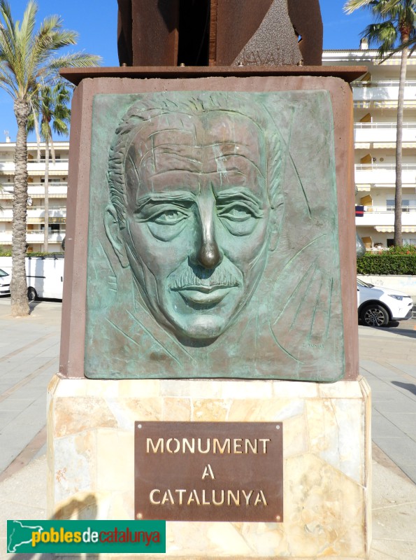Calafell - Monument a Catalunya (Foto: Valentí Pons, 2022) Calafell - Monument a Catalunya