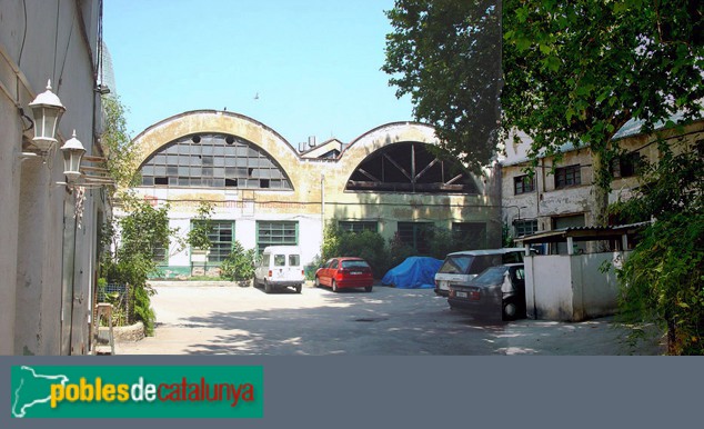 Fàbrica d'olis i sabons Llorenç Pons i Clerch, abans de la reforma (Foto: BCNroc. Ajuntament de Barcelona) Fàbrica d'olis i sabons Llorenç Pons i Clerch, abans de la reforma