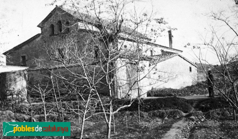 Papiol - Can Colomer (Foto: Antoni Gallardo -Arxiu fotogràfic Centre Excursionista de Catalunya-, c1928) Papiol - Can Colomer