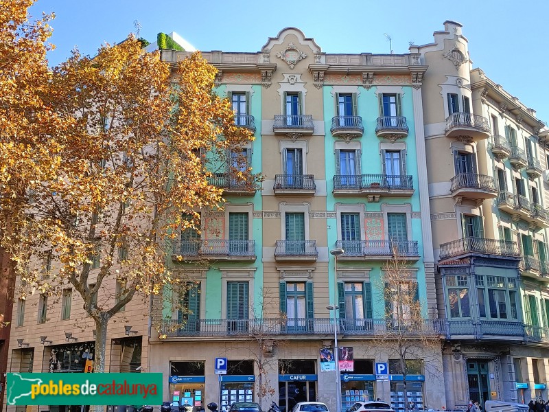 Barcelona - Balmes, 30 / Diputació, 232 (Foto: Anna Corcoll, 2022) Barcelona - Balmes, 30 / Diputació, 232