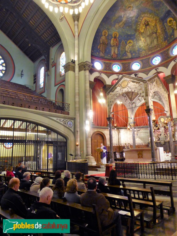 Barcelona - Església de Santa Maria de Montalegre (Foto: Vicent Miralles, 2023) Barcelona - Església de Santa Maria de Montalegre