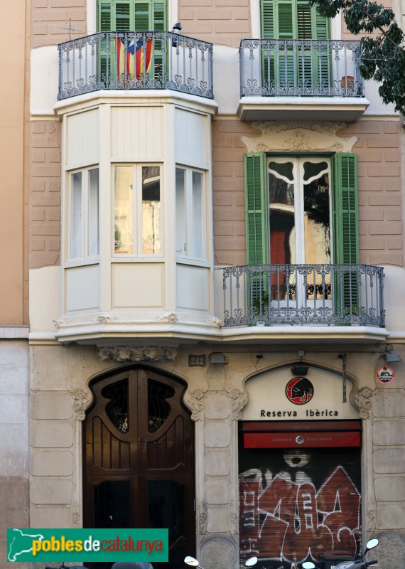 Barcelona - Aragó, 242 (Foto: Albert Esteves, 2023) Barcelona - Aragó, 242