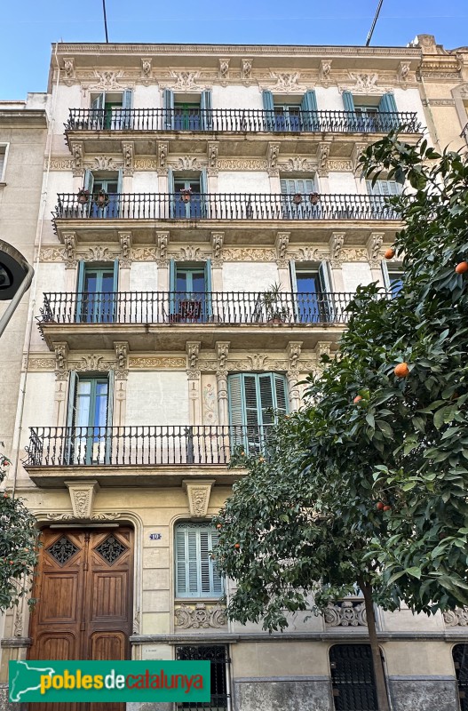 Barcelona - Passatge Mercader, 10 (Foto: Albert Esteves, 2023) Barcelona - Passatge Mercader, 10