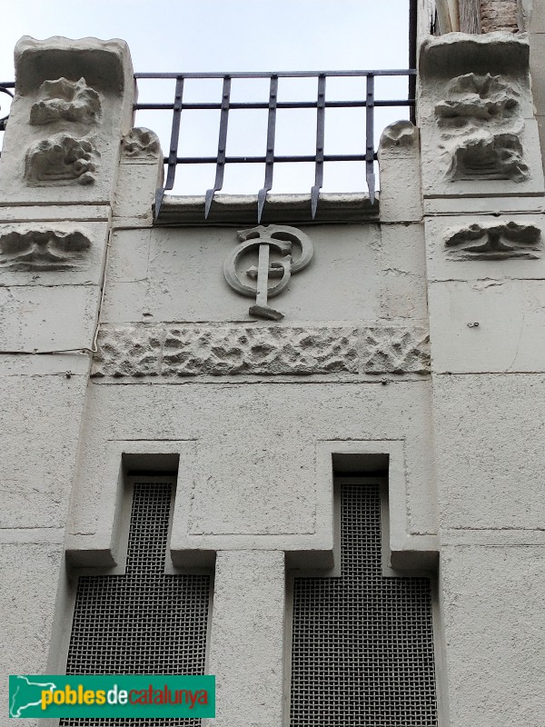 Barcelona - Passatge Mercader, 16 (Foto: Anna Corcoll, 2022) Barcelona - Passatge Mercader, 16