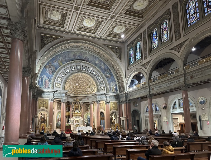 Barcelona - Església del Perpetu Socors (Foto: Albert Esteves, 2023) Barcelona - Església del Perpetu Socors