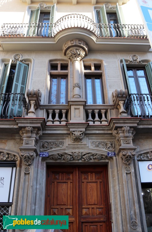 Barcelona - València, 226 / Enric Granados, 20 (Foto: Albert Esteves, 2023) Barcelona - València, 226 / Enric Granados, 20