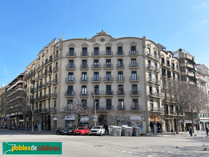 Barcelona - Provença, 184 / Casanova, 146 (Foto: Albert Esteves, 2023) Barcelona - Provença, 184 / Casanova, 146