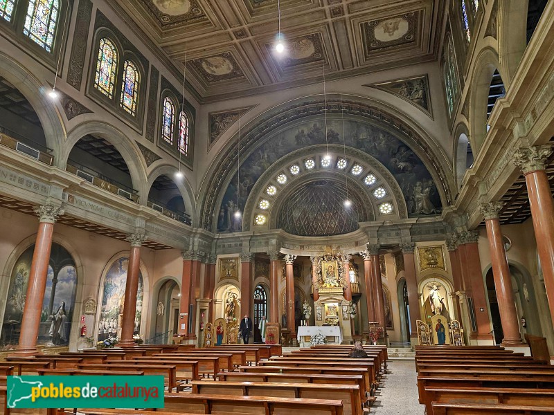 Barcelona - Església del Perpetu Socors (Foto: Albert Esteves, 2023) Barcelona - Església del Perpetu Socors