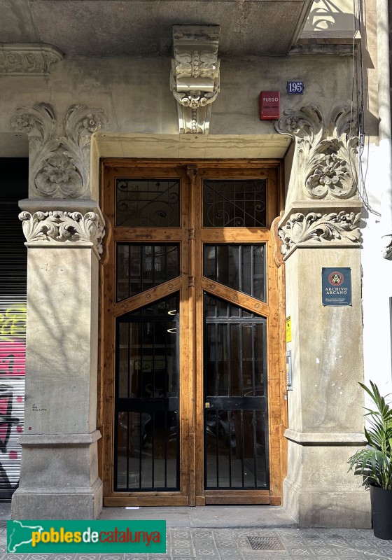 Barcelona - Rosselló, 195 (Foto: Albert Esteves, 2023) Barcelona - Rosselló, 195