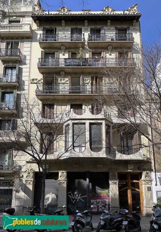 Barcelona - Rosselló, 195 (Foto: Albert Esteves, 2023) Barcelona - Rosselló, 195