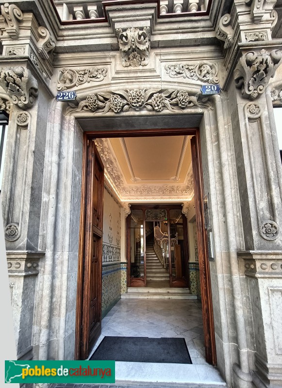 Barcelona - València, 226 / Enric Granados, 20 (Foto: Anna Corcoll, 2022) Barcelona - València, 226 / Enric Granados, 20