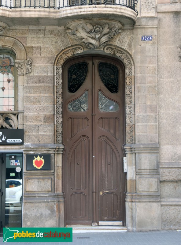 Barcelona - Balmes, 159 (Foto: Albert Esteves, 2023) Barcelona - Balmes, 159