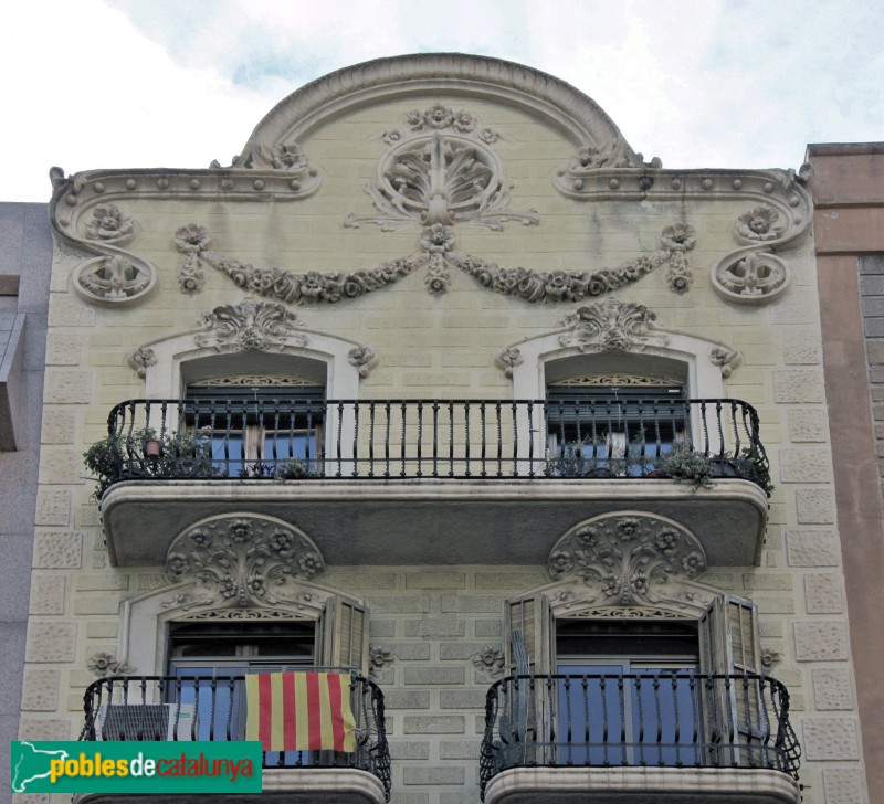 Barcelona - Balmes, 159 (Foto: Albert Esteves, 2018) Barcelona - Balmes, 159