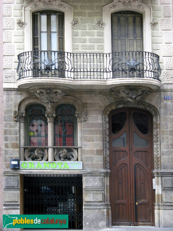 Barcelona - Balmes, 159 (Foto: Albert Esteves, 2018) Barcelona - Balmes, 159