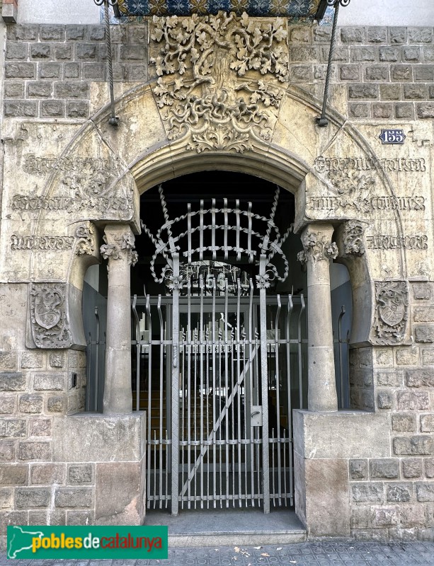 Barcelona - Aribau, 155 (Foto: Albert Esteves, 2023) Barcelona - Aribau, 155