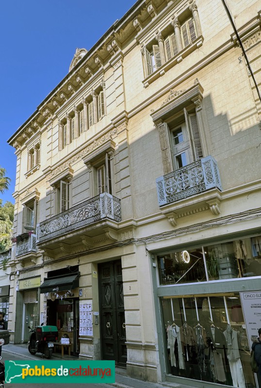 Sitges - Casa Jaume Hill (Foto: Albert Esteves, 2023) Sitges - Casa Jaume Hill