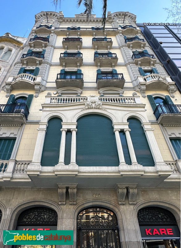 Barcelona - Diagonal, 427 (Foto: Albert Esteves, 2023) Barcelona - Diagonal, 427