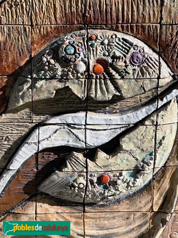 Barcelona - Mosaics del carrer Buenos Aires, 50 (Foto: Albert Esteves, 2023) Barcelona - Mosaics del carrer Buenos Aires, 50