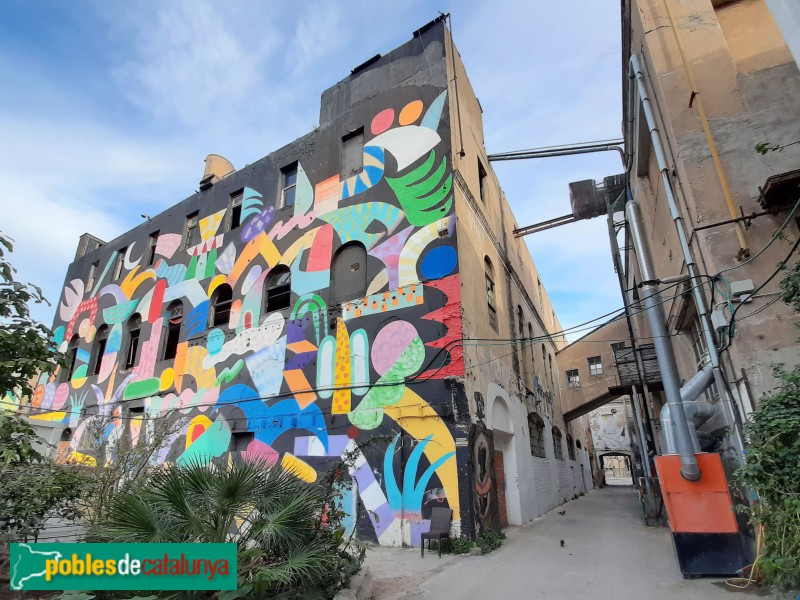 Barcelona - Fàbrica La Escocesa (Foto: Sergi Suárez, 2023) Barcelona - Fàbrica La Escocesa