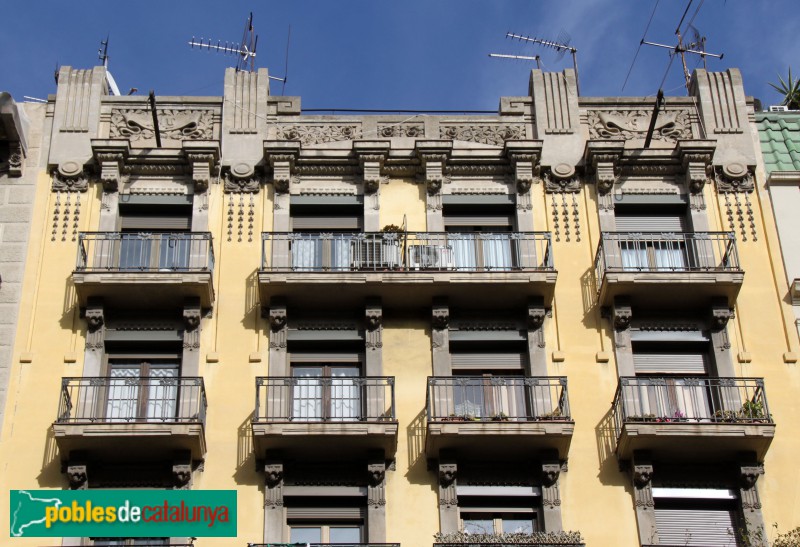 Barcelona - Balmes, 156 (Foto: Albert Esteves, 2018) Barcelona - Balmes, 156