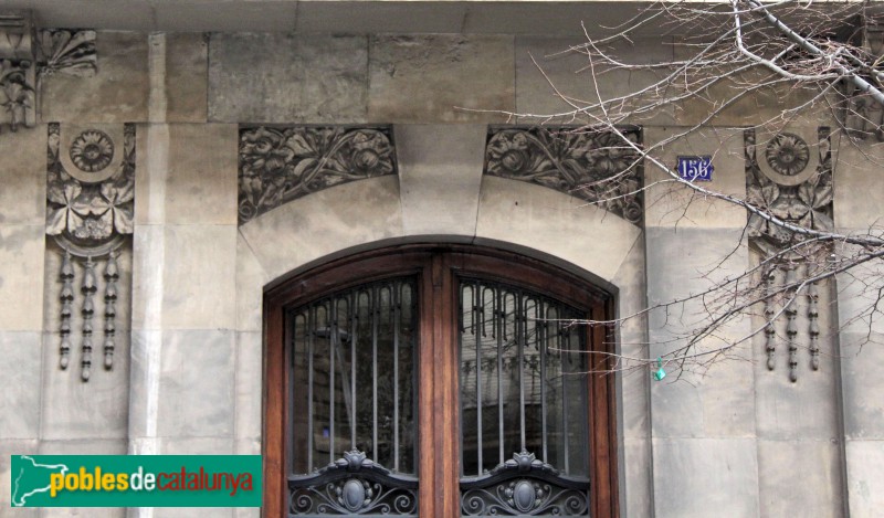 Barcelona - Balmes, 156 (Foto: Albert Esteves, 2018) Barcelona - Balmes, 156