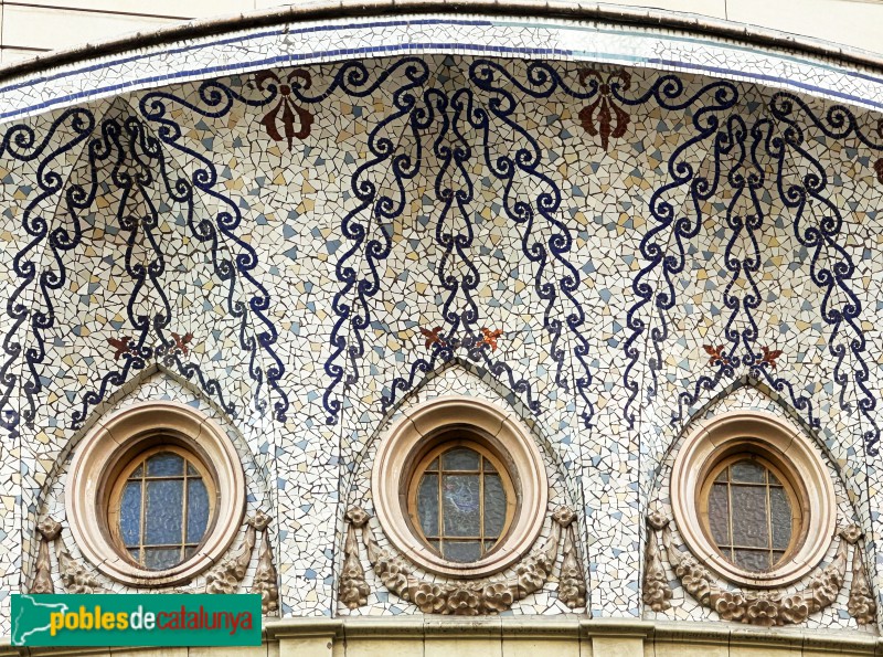 Barcelona - Calàbria, 191-193 (Foto: Albert Esteves, 2023) Barcelona - Calàbria, 191-193