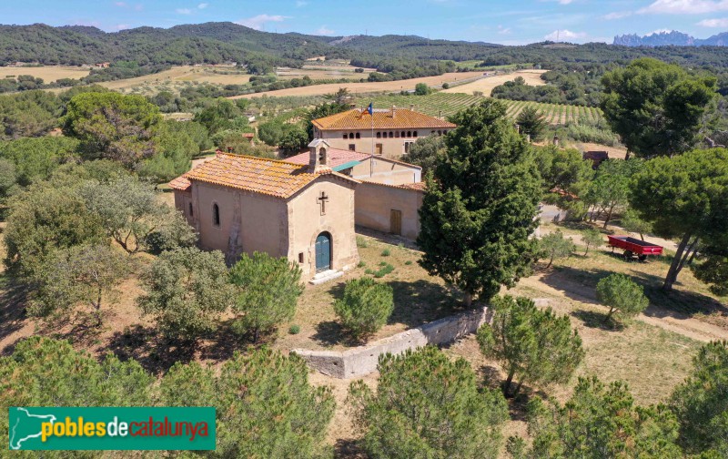 Piera - Capella de Mas Bonans i masia (Foto: Francesc Vidal-Barraquer, 2022) Piera - Capella de Mas Bonans i masia