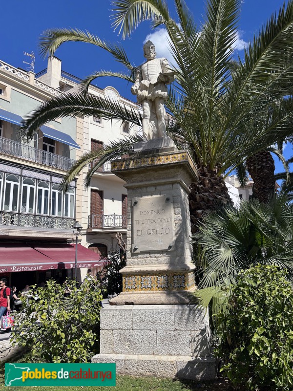 Sitges - Monument al Greco (Foto: Albert Esteves, 2023) Sitges - Monument al Greco