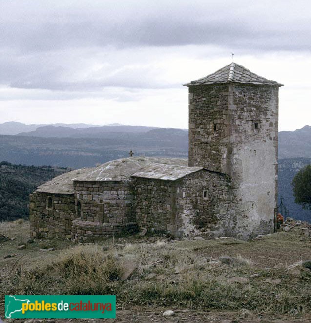 Tagamanent - Sant Cebrià de la Móra (Foto: Camil José Guiu -Arxiu Fotogràfic Centre Excursionista de Catalunya-, 1973) Tagamanent - Sant Cebrià de la Móra