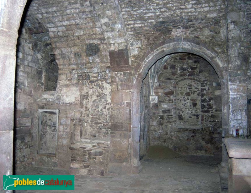 Tagamanent - Sant Cebrià de la Móra (Foto: Germà Garcia -Arxiu Fotogràfic Centre Excursionista de Catalunya-, 2000) Tagamanent - Sant Cebrià de la Móra