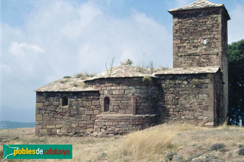 Tagamanent - Sant Cebrià de la Móra (Foto: Germà Garcia -Arxiu Fotogràfic Centre Excursionista de Catalunya-, 2000) Tagamanent - Sant Cebrià de la Móra