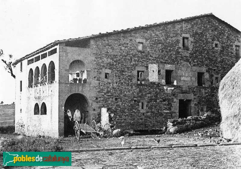 Tagamanent - L'Agustí (Foto: Antoni Gallardo -Arxiu Fotogràfic Centre Excursionista de Catalunya-, 1912) Tagamanent - L'Agustí