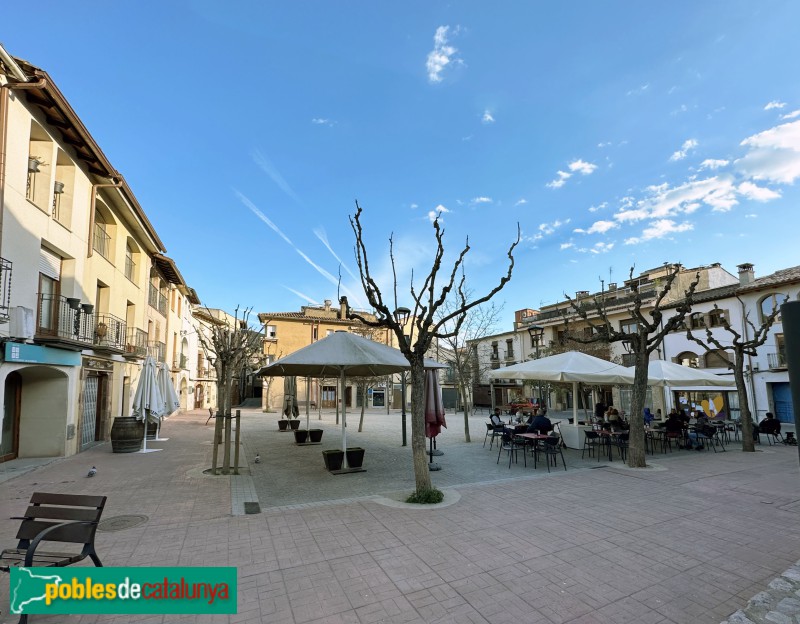 Aiguafreda - Plaça Major (Foto: Albert Esteves, 2023) Aiguafreda - Plaça Major