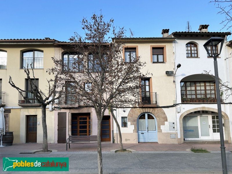 Aiguafreda - Plaça Major (Foto: Albert Esteves, 2023) Aiguafreda - Plaça Major