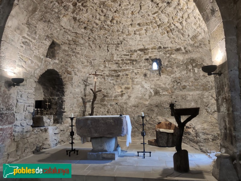 Subirats - Sant Pere del Castell de Subirats (Foto: Helena Esteves, 2023) Subirats - Sant Pere del Castell de Subirats