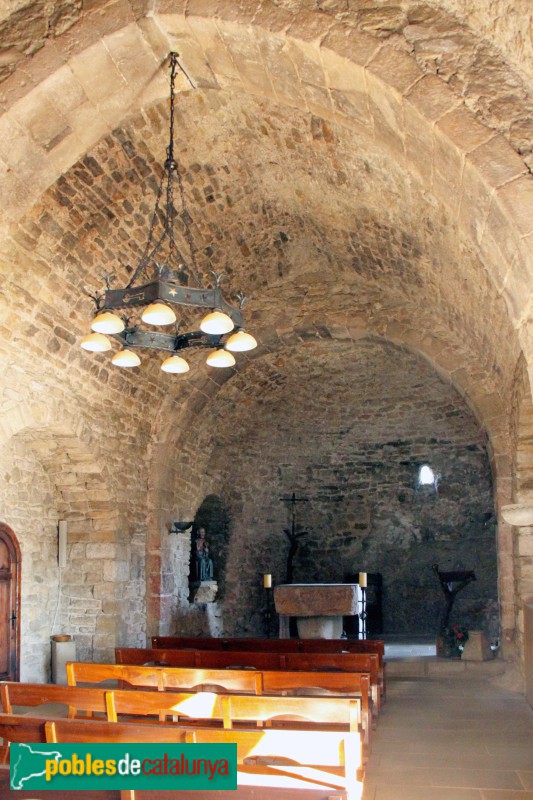 Subirats - Sant Pere del Castell de Subirats (Foto: Albert Esteves, 2012) Subirats - Sant Pere del Castell de Subirats