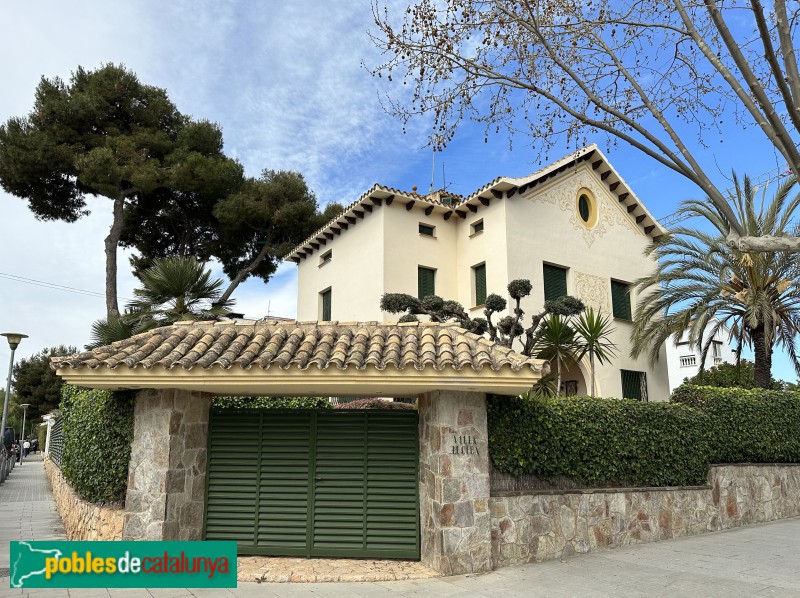 Sitges - Av. Sofia, 27. Casa Enric Suñer (Foto: Albert Esteves, 2023) Sitges - Av. Sofia, 27. Casa Enric Suñer