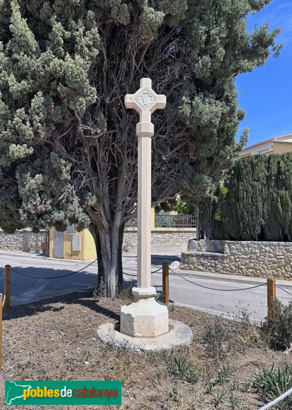 Olesa de Bonesvalls - Creu de terme nova (Foto: Albert Esteves, 2023) Olesa de Bonesvalls - Creu de terme nova