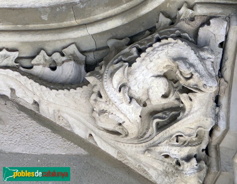 Vic - Casa Costa. Detall (Foto: Albert Esteves, 2023) Vic - Casa Costa. Detall